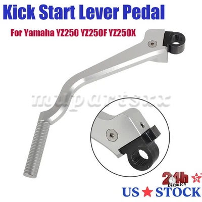 For Yamaha YZ250 YZ250F YZ250X Kick Starter Kick Start Lever Pedal 2002-2024 Foto 1 de 4