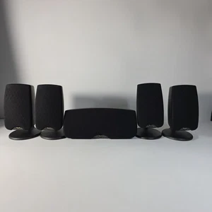 5 Klipsch Surround Sound QUINTETT III Heimkino Lautsprecher schwarz  - Bild 1 von 15