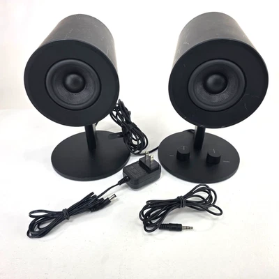 Razer Nommo Chroma Gaming Speakers Model RZ05-0245 w Audio Cable Power Tested - Image 1 of 4