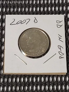 2007 D Washington State Quarter With Double Die IN GOD - Picture 1 of 3