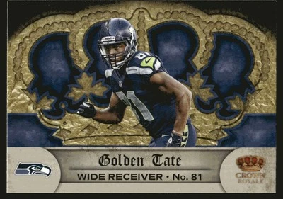 2012 Panini Crown Royale #133 Golden Tate Retail - Image 1 of 2