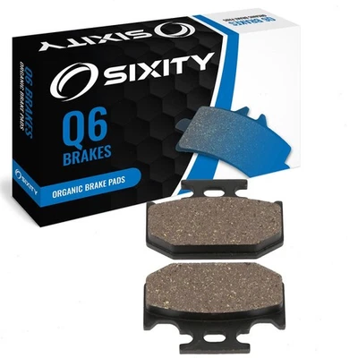 Rear Organic Brake Pads 1994-1997 Yamaha YZ250 Set Full Kit F G H J Complete jd - Image 1 of 4