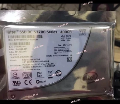 Intel SSD DC S3700 Series 400GB SSDSC2BA400G3 2.5"6Gb/s SATA Solid State Drive - Image 1 of 2