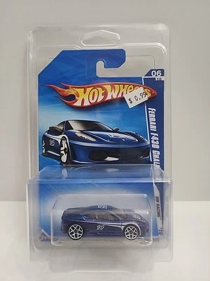 Hot Wheels HW Racing '10 Ferrari F430 Challenge Blue  154/240 Toy R Us W/PROTECT - Image 1 of 4