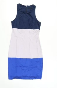 French Connection Women's Multicoloured Sheath Dress Size 8 - Picture 1 of 12
