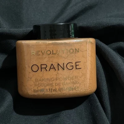 Makeup Revolution Baking Powder Orange 1.12 oz Full size NEW 💜 - Image 1 of 4