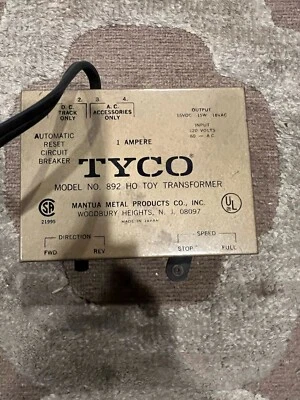 Tyco - Model # 892- Hobby Transformer - Untested - Image 1 of 3