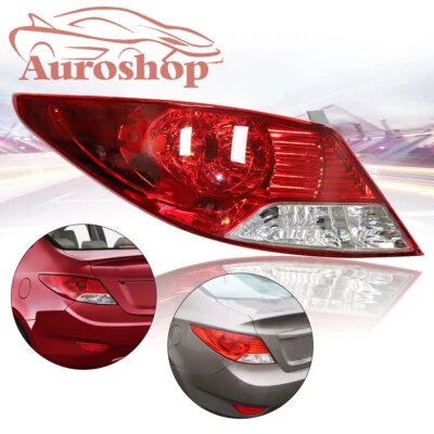 适用于现代 Accent 2012 2013 年 2014 尾灯卤素驱动器侧后尾灯 — 第 1/4 张图片