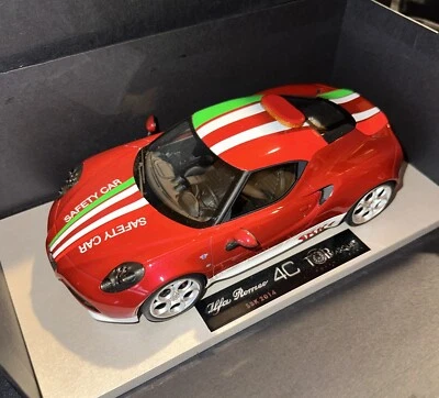 To Marques 1/18 Scale Resin - TOP011 Alfa Romeo 4C SBK Pace Car Red - Image 1 of 4