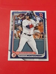 2024 Bowman Draft Paper Base BD-58 Braden Montgomery Boston Red Sox - Picture 1 of 3