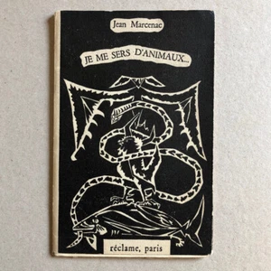 Jean Marcenac — Je me sers d'animaux… — éo — n°/900 — envoi — réclame — 1949. - Picture 1 of 7