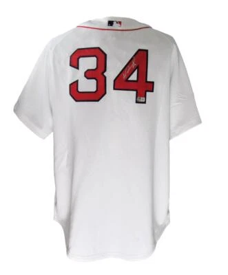 David Ortiz Autographed Mitchell & Ness 2004 WS Jersey Red Sox Beckett 177080 - Imagem 1 de 4
