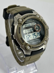 Casio WAVECEPTOR WV-200 Multiband 200m WR Sports Black Grey WV-200R-1A 2021 - Picture 1 of 7