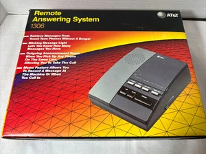 Vintage AT&T Answering Machine in Open Box remote answering system 1306 - Zdjęcie 1 z 10