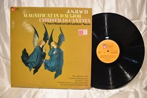 J.S.BACH – Magnificat IN D Major/Christmas Cantata " Unser Mund Be Voll Laugh LP - Bild 1 von 3