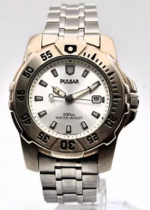 Pulsar gents quartz divers watch 100M New Old Stock - Picture 1 of 13