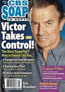 CBS Soaps In Depth Magazin 26. Juni 2017 Eric Braeden Martsolf Gina Tognoni - Bild 1 von 1
