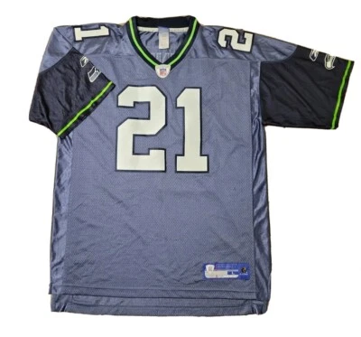 Reebok NFL Signed Autograph Seahawks Kelly Jennings #21 Men's Football Jersey - Image 1 of 4