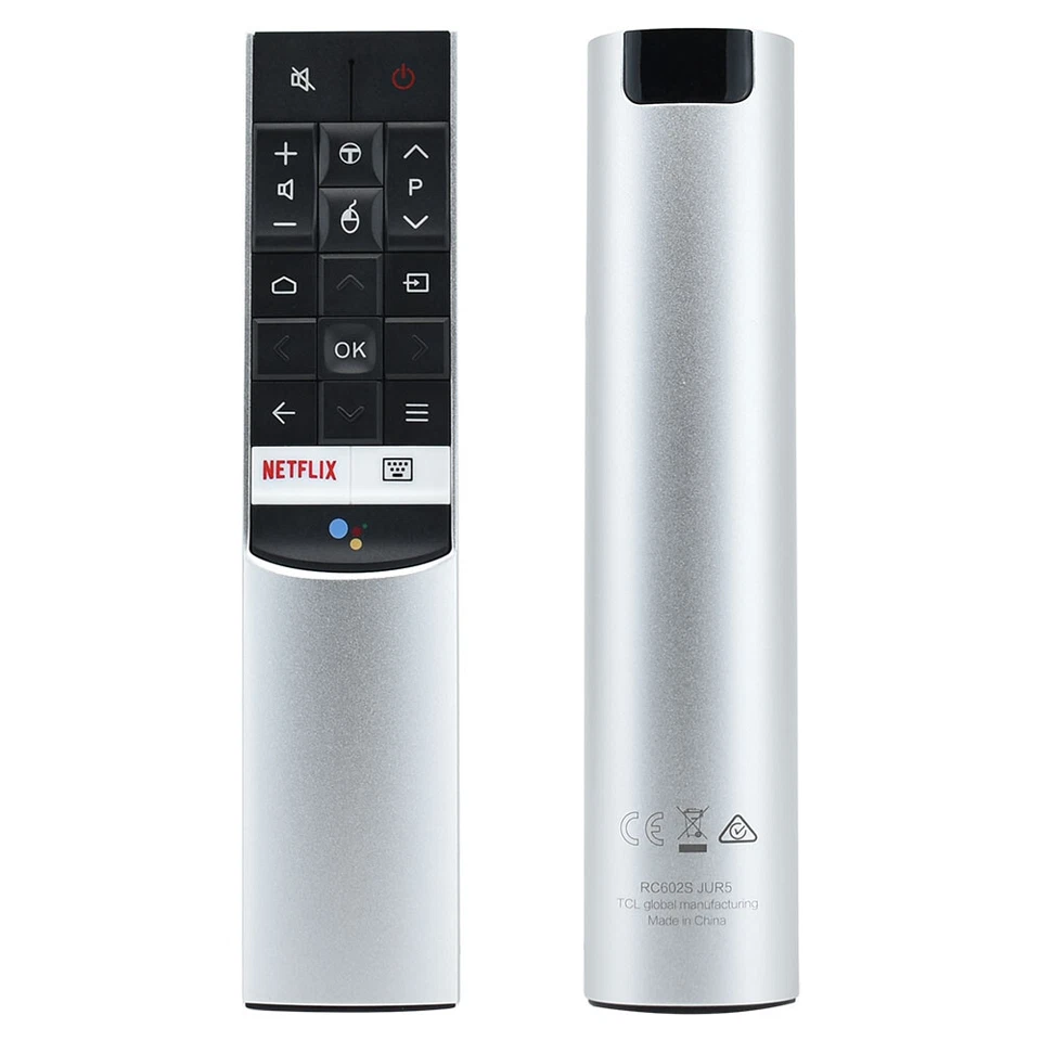 New Original RC602S JUR5 For TCL Android Voice TV Remote Control L65C2US 55X4US - Image 1 of 4