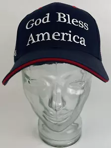 God Bless America POTUS 45 We Won't Forget DONALD TRUMP Baseball Cap Hat USA - Picture 1 of 10