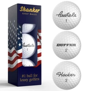 SHANKER Golfbälle USA Edition Bälle - NEU - Bild 1 von 1