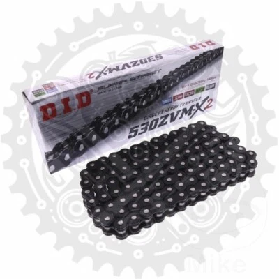New DID X-Ring Chain Black 530 ZVMX2 110 For Yamaha FZR 1000 Genesis - Изображение 1 из 4