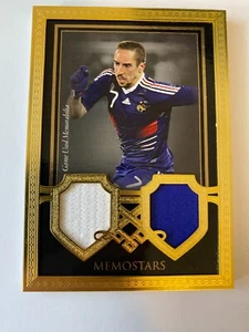 2018 Futera Unique game worn Memostars Franck Ribery 05/29 France - Picture 1 of 2