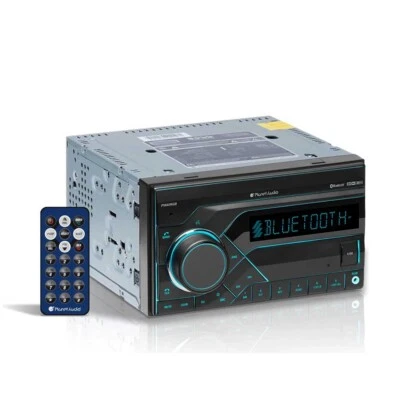 Planet Audio PM40RGB 2-DIN Bluetooth Mechless Digital Media Receiver (No CD/DVD) - Image 1 of 3