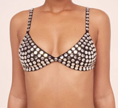 Victoria Secret VS For Love & Lemons Jackpot Bralette Black XS 0/2 NEW VS116 - Image 1 of 4