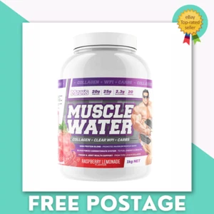 MAX'S MUSCLE WATER Collagen + Clear WPI Protein Water + Carbs Muscle Gainer - Picture 1 of 5