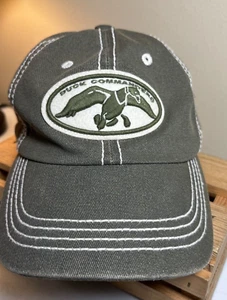 Duck Commander Youth Size Hunter Green Adjustable Hat Cap Baseball GUC - Picture 1 of 7