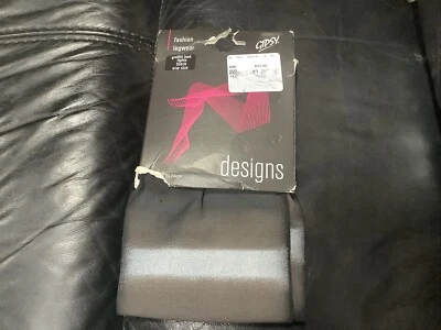 🦵MALLAS Moda GIPSY Graffiti Look Negras Talla Única 💄 Foto 1 de 4