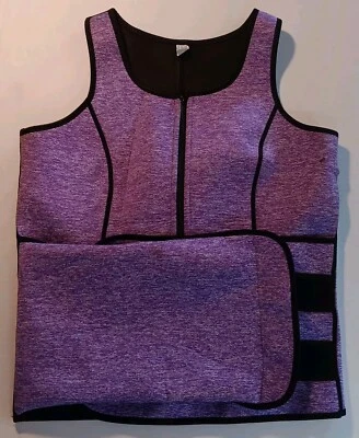 Purple Woman’s Neoprene Sauna Workout Sweat Vest - Изображение 1 из 4