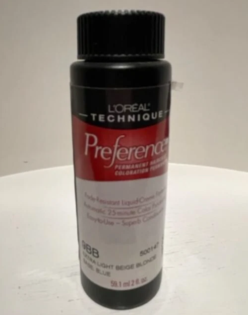 Loreal Preference 9BB Extra Claro Beige Rubio Base Azul - 2 OZ - Rápido Foto 1 de 1