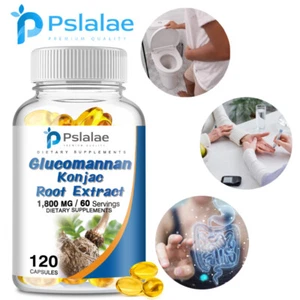 Glucomannan Konjac Root Extract 1800mg -Weight Loss Support,Appetite Suppressant - Picture 1 of 8