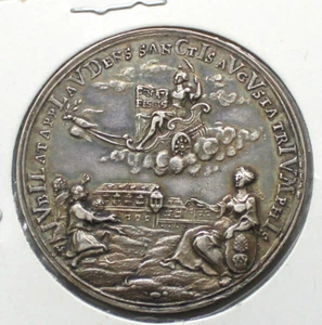 Ultra Rare 1730 German 200 Anniversary Augsburg Confession Silver Medal - Picture 1 of 2