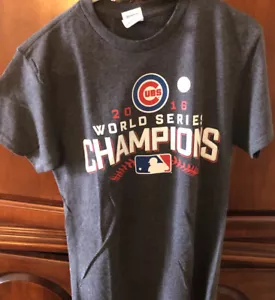 Chicago Cubs 2016 World Series Champions Delta T-Shirt Größe L Kurzarm - Bild 1 von 12