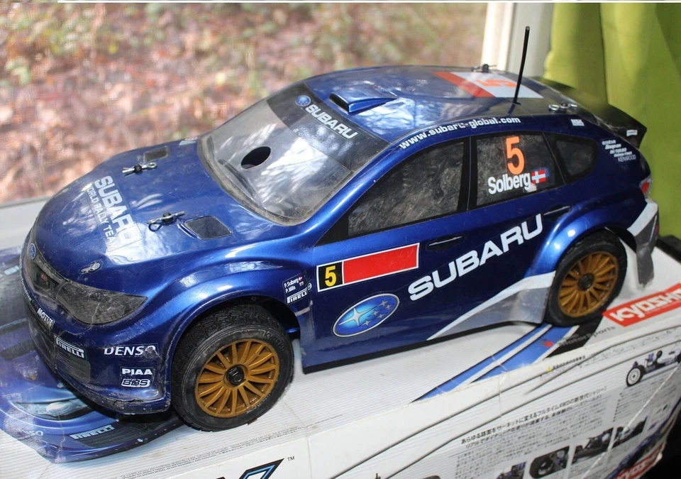 Kyosho RC DRX 2008 Subaru Impreza WRC STi remote control hobby  collectable - Image 1 of 4