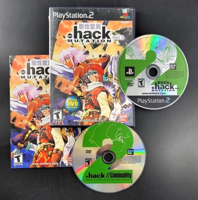 .hack Mutation - Part 2 (Sony Playstation 2, 2003) CIB w/ DVD - Image 1 of 3