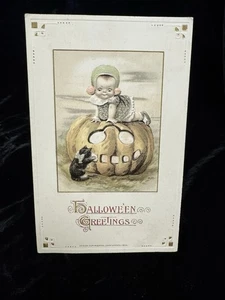 HALLOWEEN POSTKARTE JOHN WINSCH C85 - Bild 1 von 2