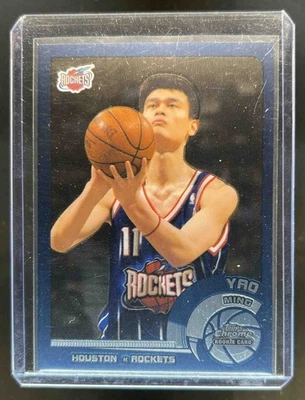 2002-03 Topps Chrome Yao Ming Rookie RC #146a Rockets - Image 1 of 2
