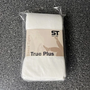 SEIDIGE ZEHEN, weiße Tanzstrumpfhose Größe 5/6 - Bild 1 von 2