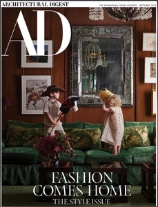 AD (USA) MAGAZINE - SEPTEMBER 2025 / THE STYLE ISSUE - FASHION COMES HOME - Picture 1 of 1