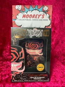 Corrupted Venom Chase Funko Pop! Pin Pop Pins Large Enamel Pin Marvel Venom Pin - Picture 1 of 7