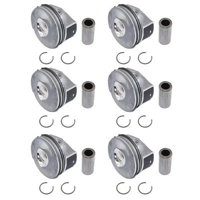 6Pcs/Set Supercharged Engine Pistons Assembly Set With Rings For Land Rover - Image 1 of 4