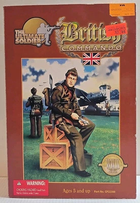 Ultimate Soldier - WWII BRITISH COMMANDO - 12" Action Figure Set - NEW in BOX - Image 1 of 4