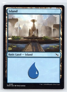 Magic the Gathering Island (0280) L Murders at Karlov Manor 280 NM - Picture 1 of 2