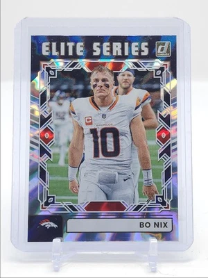 BO NIX 2025 DONRUSS ELITE SERIES FOOTBALL BRONCOS Q4641 - Image 1 of 2