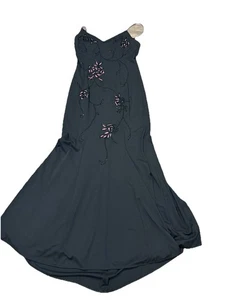 Y2K Betsy And Adams Netz Blumen Goth Ballkleid Größe 10 - Bild 1 von 10