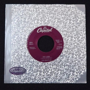 The Beatles Hey Jude (Capitol, Excellent) 7" - Picture 1 of 6